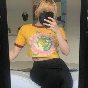 Vintage Crop Graphic Tee